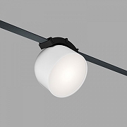 Накладной светильник Denkirs Belty Spot DK5642-WH+BK цвет плафона/подвески Белый, цвет арматуры Черный