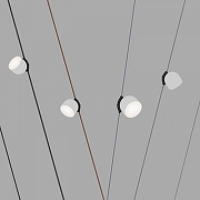 Накладной светильник Denkirs Belty Spot DK5642-WH+BK цвет плафона/подвески Белый, цвет арматуры Черный-3