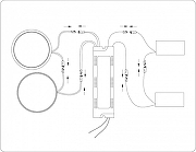 Накладной светильник Ambrella Light FL FL51391 цвет плафона/подвески Белый, цвет арматуры Белый-7