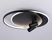 Накладной светильник Ambrella Light FL FL51393 цвет плафона/подвески Черный, цвет арматуры Черный-5