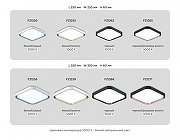 Накладной светильник Ambrella Light FZ FZ1259 цвет плафона/подвески Белый, цвет арматуры Белый, Золото-3