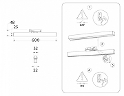 Светильник на штанге Ambrella Light GL GL6775 цвет плафона/подвески Черный, цвет арматуры Черный-8