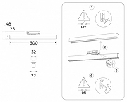 Светильник на штанге Ambrella Light GL GL6777 цвет плафона/подвески Черный, цвет арматуры Черный-8