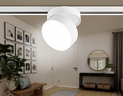 Светильник на штанге Ambrella Light GL GL6875 цвет плафона/подвески Белый, цвет арматуры Белый-5