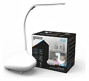 Настольная лампа Gauss Qplus GT7011 цвет плафона/подвески Белый, цвет арматуры Белый-1