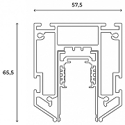 Трек встраиваемый Hesby Lighting ElDeko HSBL_0072_1 цвет арматуры Черный-10