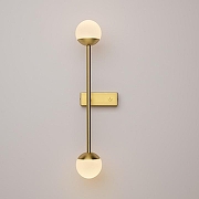 Бра Maytoni Touch MOD285WL-L10BS3K цвет плафона/подвески Белый, цвет арматуры Латунь-5