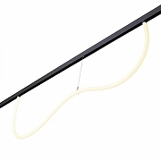 Подвесной светильник MyFar Technical MT0224-20W3K-S-B цвет плафона/подвески Белый, цвет арматуры Черный-1