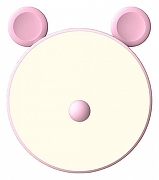 Настольная лампа-ночник Gauss Qplus NN7024 цвет Белый, Розовый-1