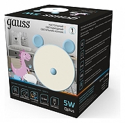 Настольная лампа-ночник Gauss Qplus NN7026 цвет Белый, Голубой-4