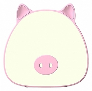 Настольная лампа-ночник Gauss Qplus NN7034 цвет Белый, Розовый-1