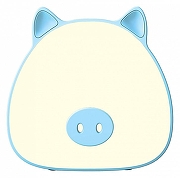 Настольная лампа-ночник Gauss Qplus NN7036 цвет Белый, Голубой-1