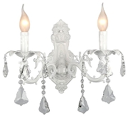 Бра Omnilux Catanzaro OML-30801-02 цвет плафона/подвески Белый, Прозрачный, цвет арматуры Белый-3