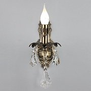 Бра Omnilux Catanzaro OML-30811-01 цвет плафона/подвески Бежевый, Прозрачный, цвет арматуры Бронза-2