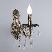 Бра Omnilux Catanzaro OML-30811-01 цвет плафона/подвески Бежевый, Прозрачный, цвет арматуры Бронза-3