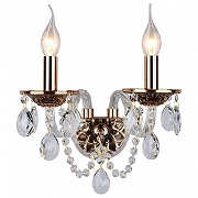 Бра Omnilux Gadoni OML-74801-02 цвет плафона/подвески Прозрачный, цвет арматуры Золото