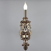 Бра Omnilux Nureci OML-74901-01 цвет плафона/подвески Прозрачный, цвет арматуры Золото-2