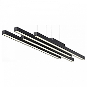 Подвесной светильник ST-Luce Samento SL933.403.04 цвет плафона/подвески Белый, цвет арматуры Черный