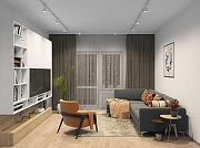 Трек накладной Denkirs DK Track Wh1te TR1001-WH/1 цвет арматуры Белый-3