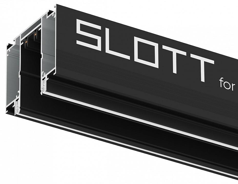 Трек встраиваемый Denkirs SMART SLOTT TR2014-BK 