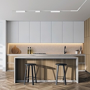 Трек встраиваемый Denkirs SMART SLOTT TR2014-WH цвет арматуры Белый-6