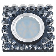 Встраиваемый светильник Fametto DLS-L131 UL-00002756 цвет плафона/подвески Прозрачный, цвет арматуры Черный