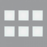 Встраиваемый светильник Uniel ULP-1010 UL-00007427 цвет плафона/подвески Белый, цвет арматуры Белый-3