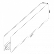 Трек накладной Uniel UBX-MMS4 UL-00008718 цвет арматуры Белый-6