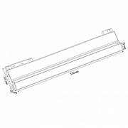 Накладной светильник Uniel ULB-M80 UL-00008748 цвет плафона/подвески Черный, цвет арматуры Черный-7