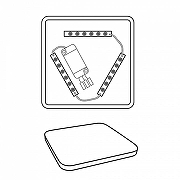Накладной светильник Uniel ULI-B322 UL-00008890 цвет плафона/подвески Белый, цвет арматуры Белый-3