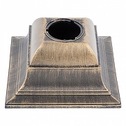 Ландшафтный светильник Uniel Black 2 UL-00009495 цвет плафона/подвески Прозрачный, цвет арматуры Бронза-6