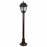 Ландшафтный светильник Uniel Black 2 UL-00009496 цвет плафона/подвески Прозрачный, цвет арматуры Медь