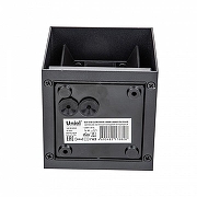 Накладной светильник Uniel ULU-S UL-00010853 цвет плафона/подвески Черный, цвет арматуры Черный-1