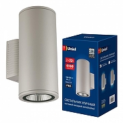 Светильник на штанге Uniel ULU-S UL-00011086 цвет плафона/подвески Серый, цвет арматуры Серый-9