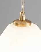 Подвесной светильник Moderli Catris V10310-3P цвет плафона/подвески Белый, цвет арматуры Латунь-3