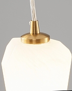 Подвесной светильник Moderli Catris V10311-5P цвет плафона/подвески Белый, цвет арматуры Латунь-3