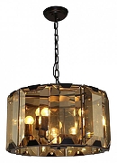 Подвесной светильник Moderli Rizar V1220-5P цвет плафона/подвески Оранжевый, цвет арматуры Черный-1