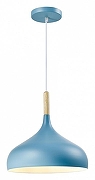 Подвесной светильник Moderli Eline V1295-1P цвет плафона/подвески Голубой, цвет арматуры Голубой-2
