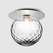 Накладной светильник Moderli Covey V2057-W цвет плафона/подвески Прозрачный, цвет арматуры Хром-1