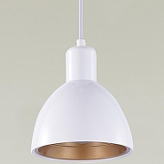 Подвесной светильник Moderli Irina V2711-1P цвет плафона/подвески Золото, Белый, цвет арматуры Белый