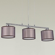Подвесной светильник Moderli Room V2731-3P цвет плафона/подвески Коричневый, цвет арматуры Хром