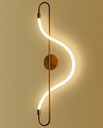 Накладной светильник Moderli TRUE V4086-WL цвет плафона/подвески Белый, цвет арматуры Латунь-1