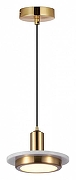 Подвесной светильник Moderli Solumn V5050-1PL цвет плафона/подвески Белый, Золото, цвет арматуры Золото-1