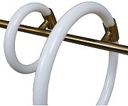 Светильник на штанге Zortes Jessy ZRS.01043.02 цвет плафона/подвески Белый, цвет арматуры Латунь-5