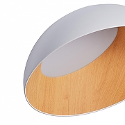 Накладной светильник Zortes Baum ZRS.01201.19 цвет плафона/подвески Белый, Коричневый, цвет арматуры Белый-1