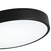 Накладной светильник Zortes Tortty ZRS.02563.48 цвет плафона/подвески Белый, Черный, цвет арматуры Черный-3