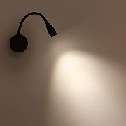 Бра Zortes Weich ZRS.10012.14 цвет плафона/подвески Прозрачный, Хром, цвет арматуры Черный-2