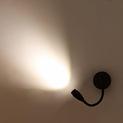 Бра Zortes Weich ZRS.10012.14 цвет плафона/подвески Прозрачный, Хром, цвет арматуры Черный-3