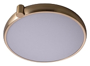 Накладной светильник Zortes Gimpel ZRS.1209.17 цвет плафона/подвески Белый, цвет арматуры Латунь