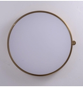 Накладной светильник Zortes Gimpel ZRS.1209.18 цвет плафона/подвески Белый, цвет арматуры Латунь-10